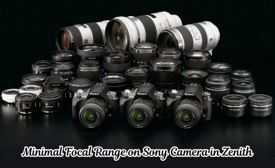 Minimal Focal Range on Sony Camera in Zenith