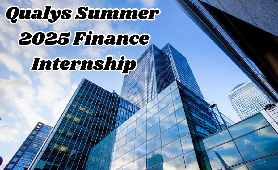 qualys summer 2025 finance internship