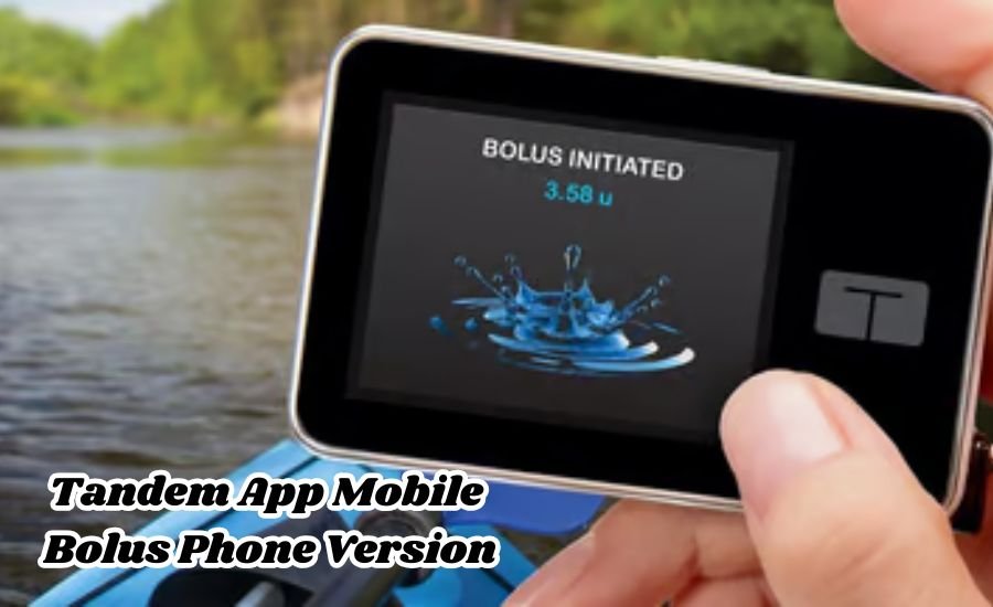 tandem app mobile bolus phone version