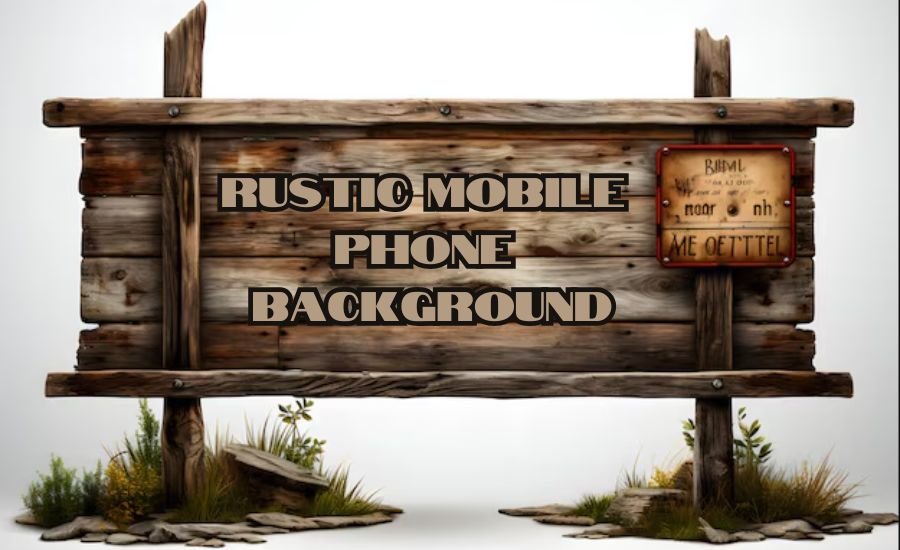 rustic mobile phone background