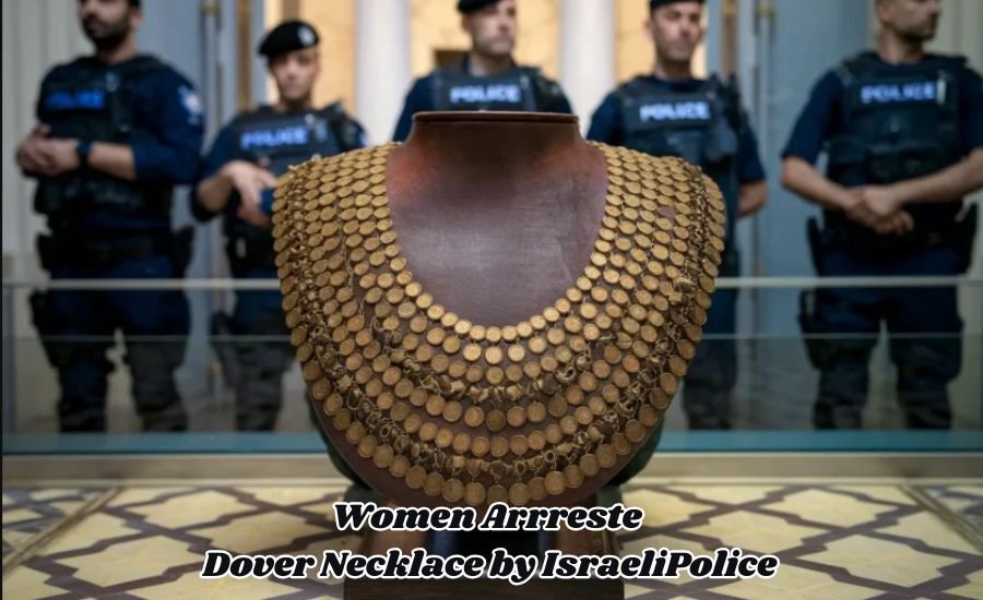 women arrreste dover necklace by israelipolice