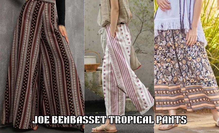 joe benbasset tropical pants